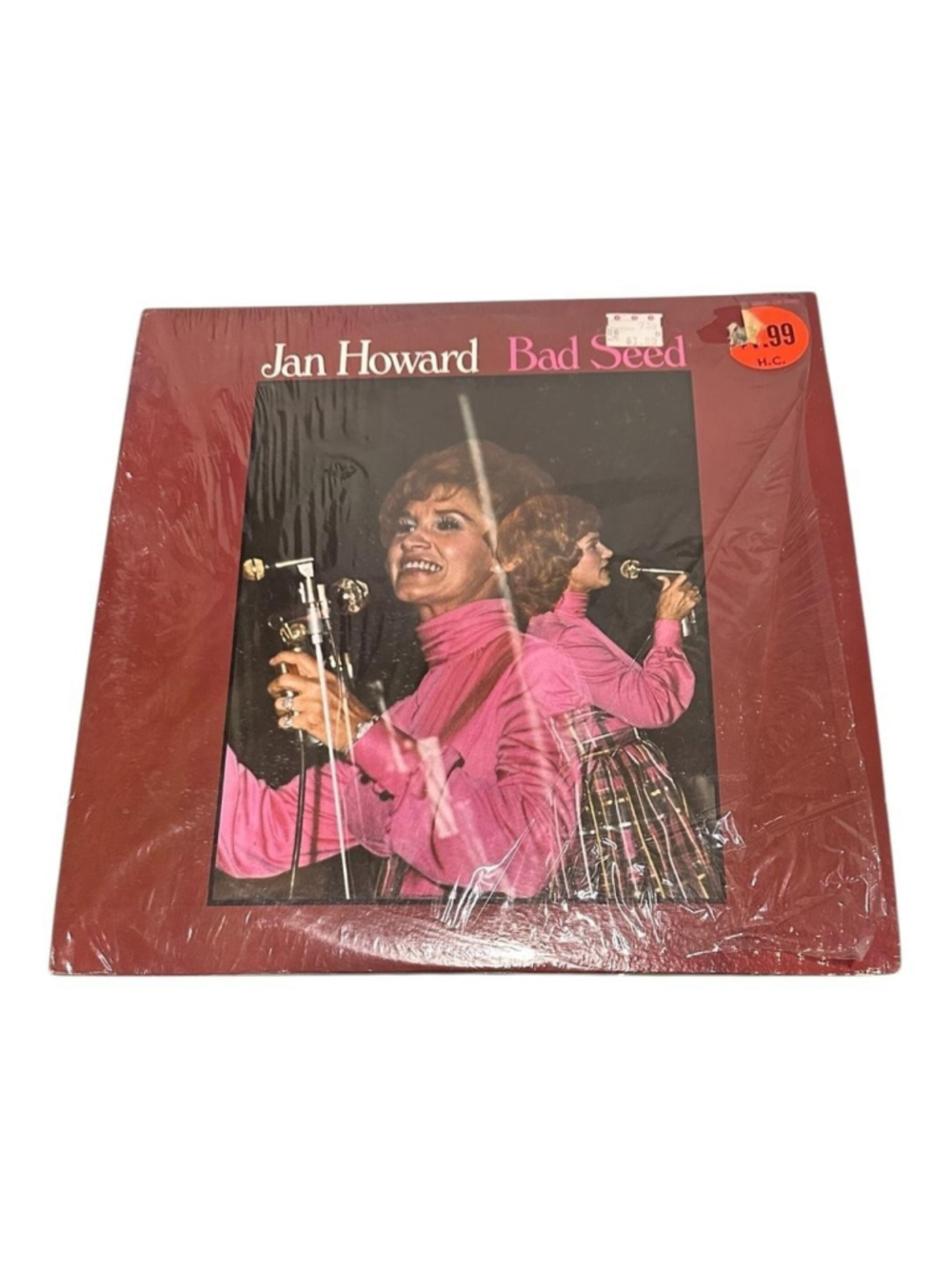 Vintage Jan Howard Vinyl LP Bad Seed Album 1973 MCA Coral Country Black Canada